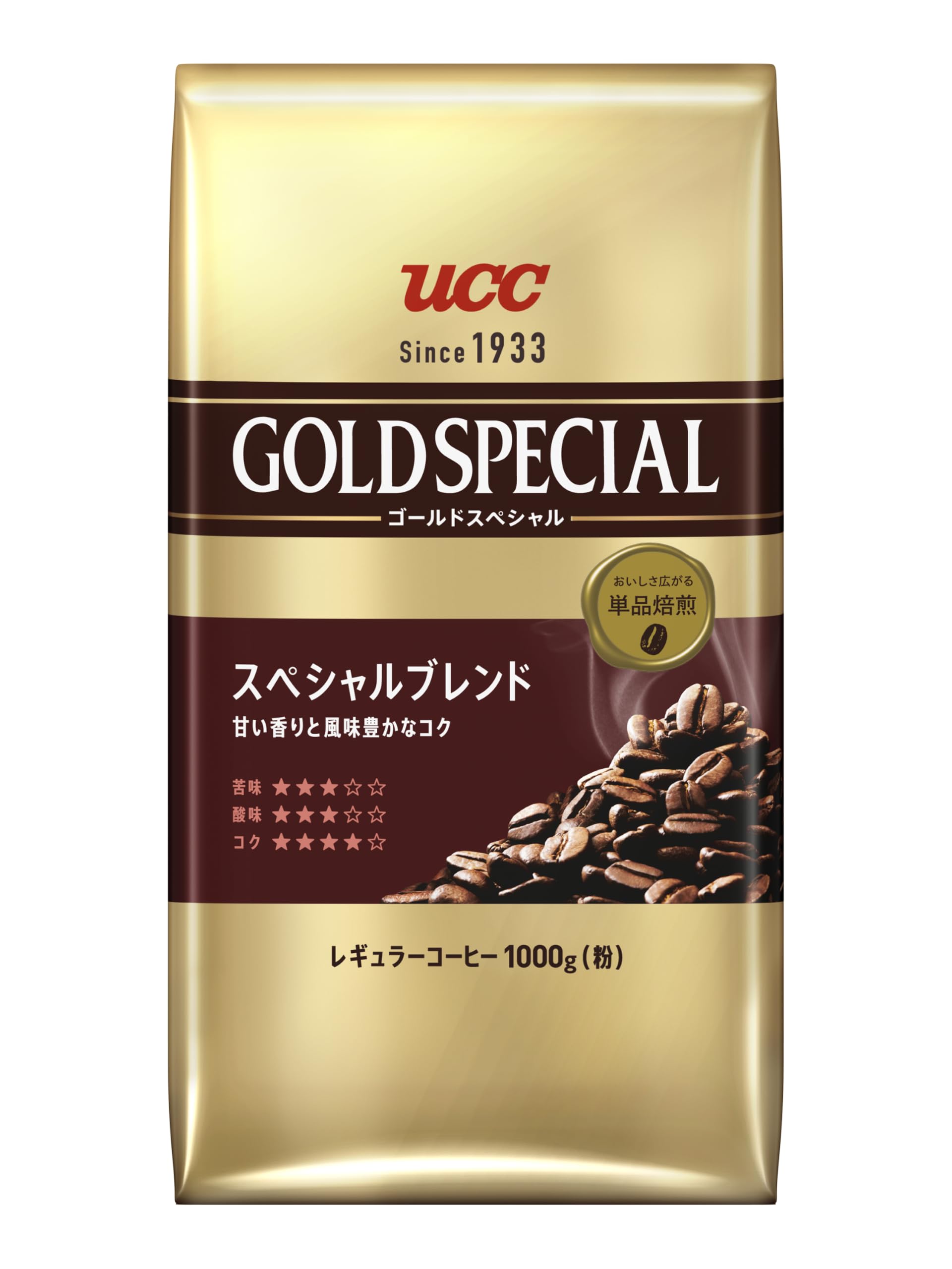 UCC GOLD SPECIAL スペシャルブレンド粉1000g 3袋 Amazon | ゴールドスペシャル スペシャルブレンド コーヒー 粉 1000g